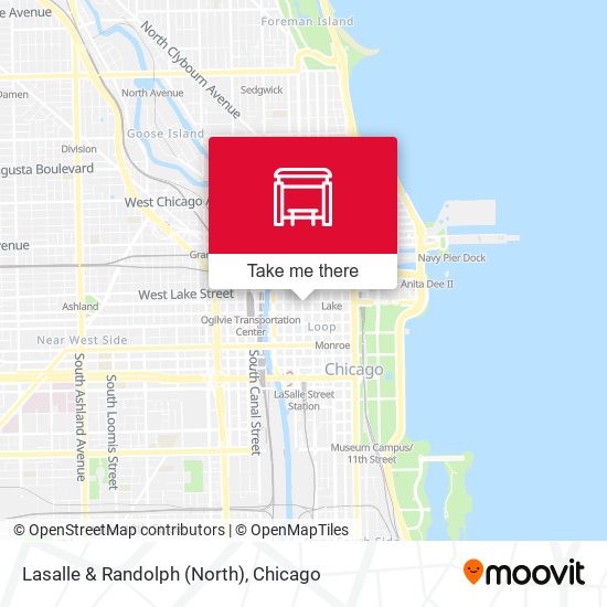 Lasalle & Randolph (North) map