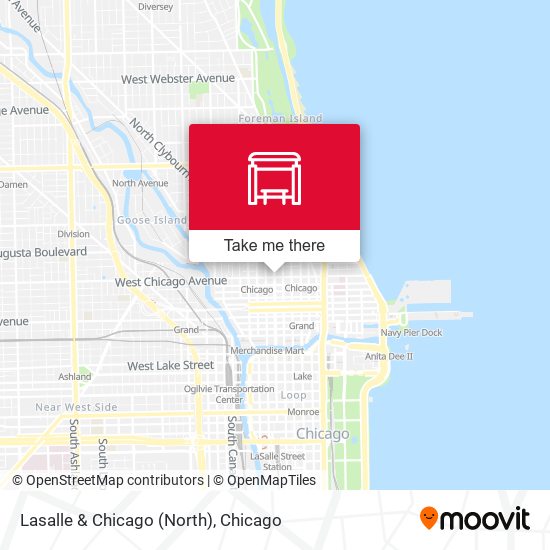 Mapa de Lasalle & Chicago (North)