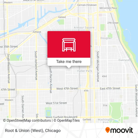 Root & Union (West) map