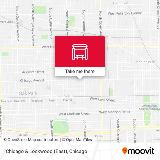 Chicago & Lockwood (East) map