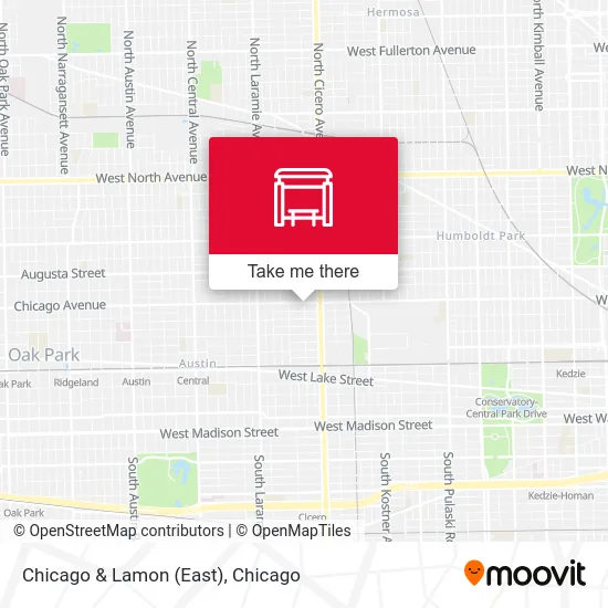 Chicago & Lamon (East) map