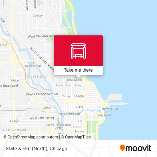 State & Elm (North) map