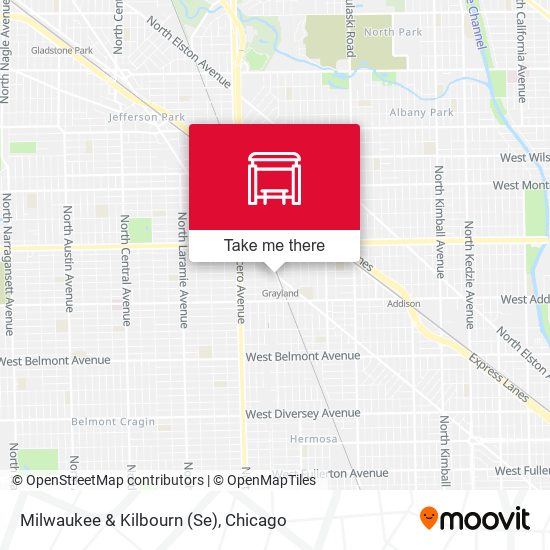 Milwaukee & Kilbourn (Se) map