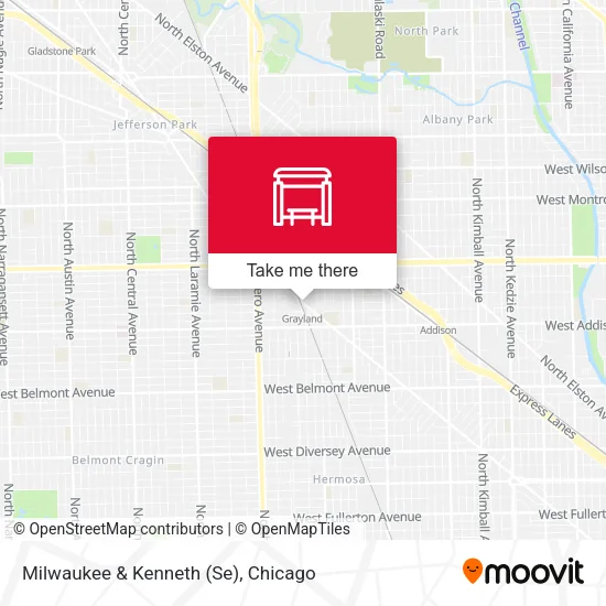 Milwaukee & Kenneth (Se) map