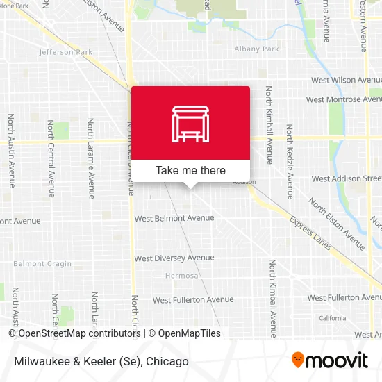 Mapa de Milwaukee & Keeler (Se)