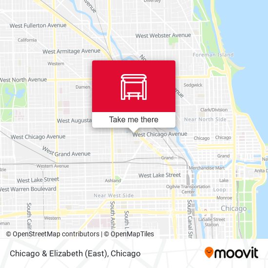 Chicago & Elizabeth (East) map