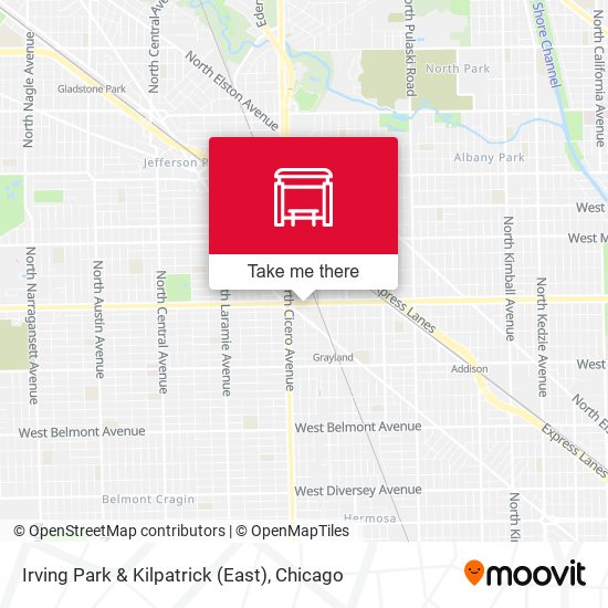 Irving Park & Kilpatrick (East) map