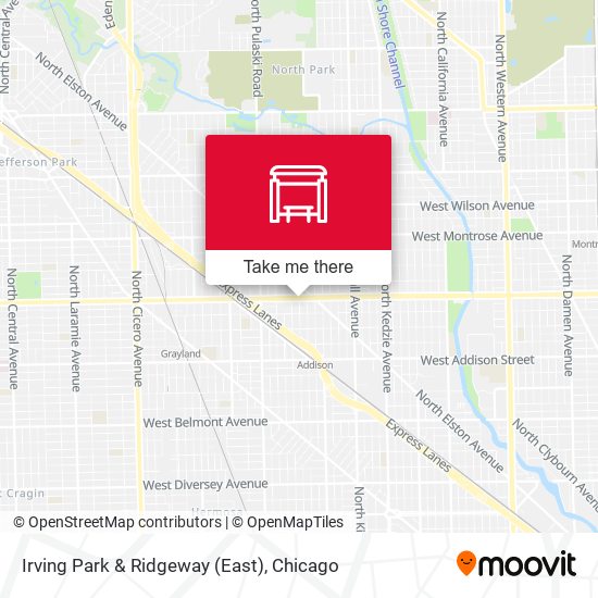 Irving Park & Ridgeway (East) map