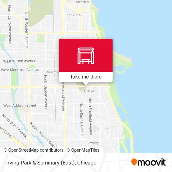 Irving Park & Seminary (East) map