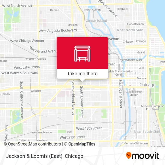 Jackson & Loomis (East) map
