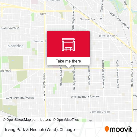 Mapa de Irving Park & Neenah (West)