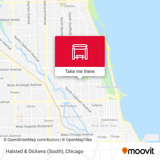 Mapa de Halsted & Dickens (South)