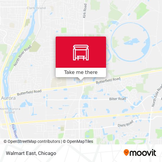 Walmart East map