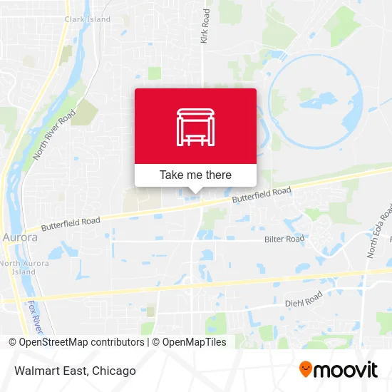 Walmart East map