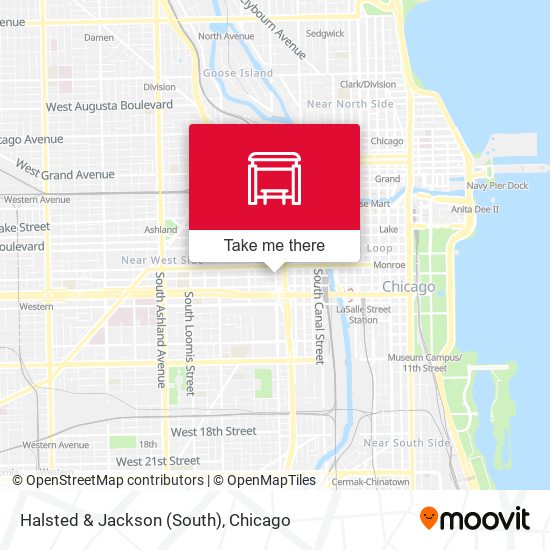 Halsted & Jackson (South) map