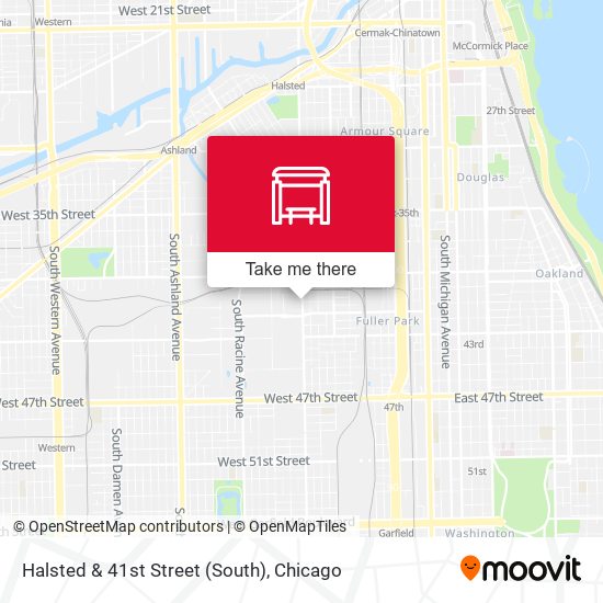 Mapa de Halsted & 41st Street (South)