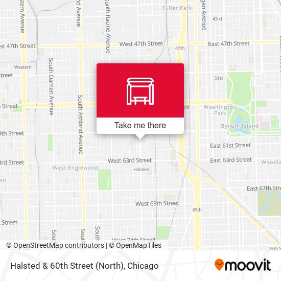 Mapa de Halsted & 60th Street (North)