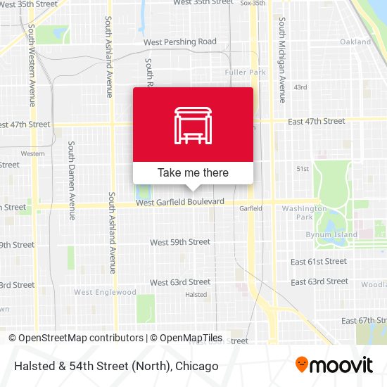 Mapa de Halsted & 54th Street (North)