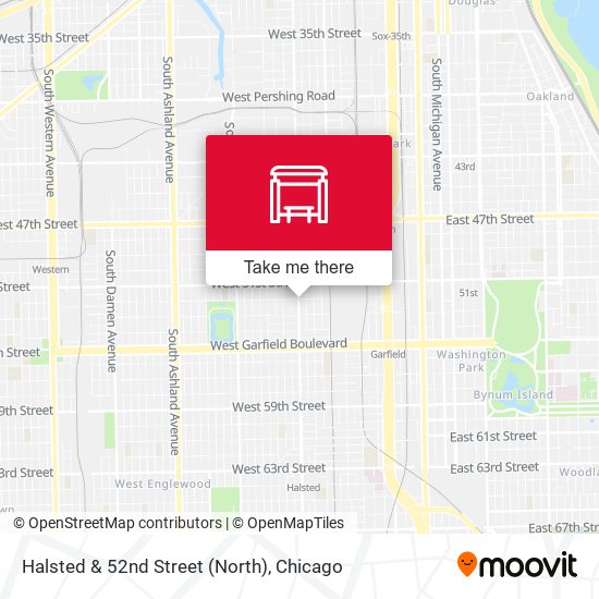 Mapa de Halsted & 52nd Street (North)