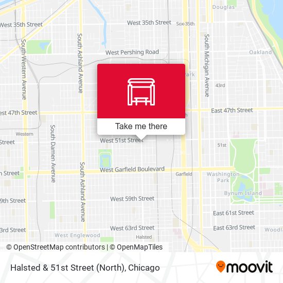 Halsted & 51st Street (North) map