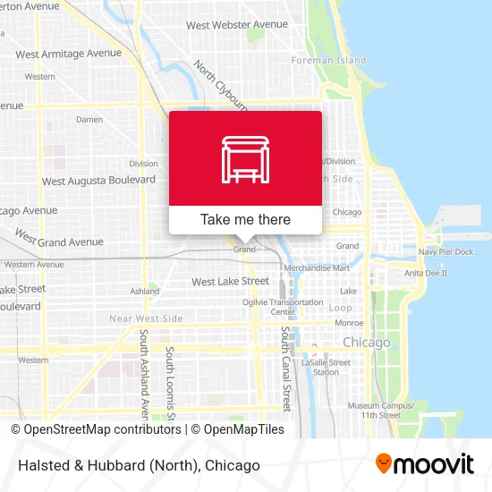 Mapa de Halsted & Hubbard (North)