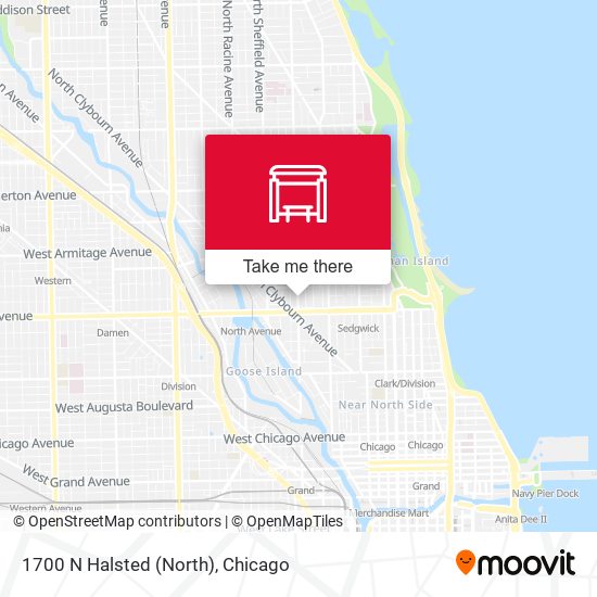 1700 N Halsted (North) map