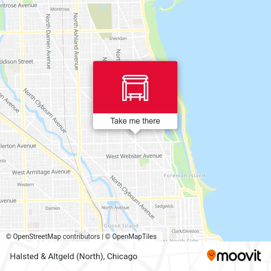 Halsted & Altgeld (North) map