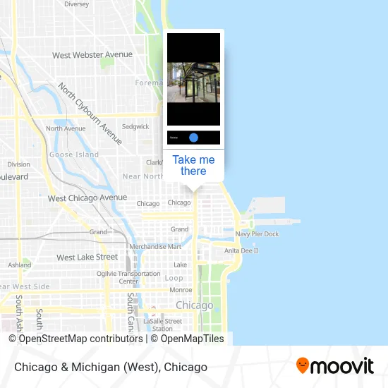 Chicago & Michigan (West) map