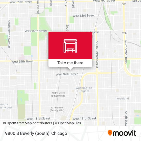 9800 S Beverly (South) map