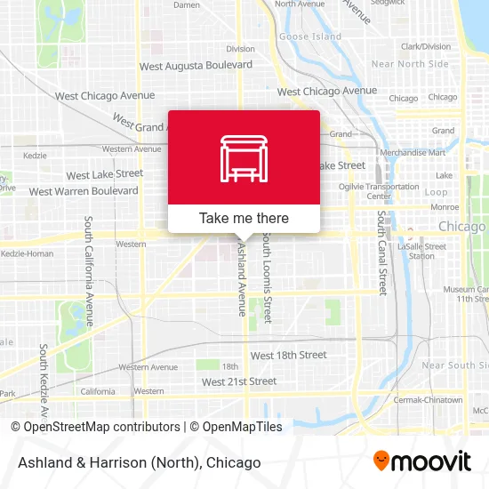 Ashland & Harrison (North) map