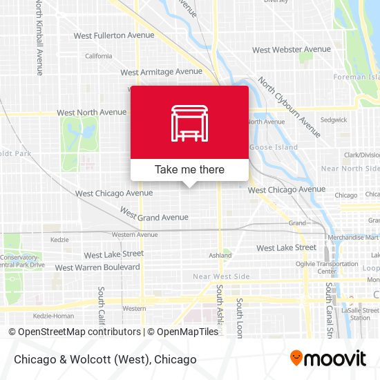 Chicago & Wolcott (West) map