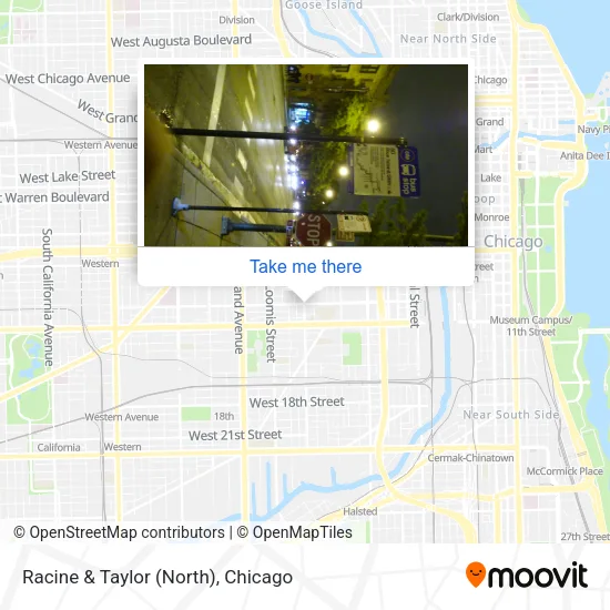Racine & Taylor (North) map