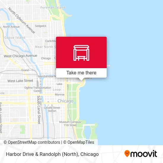 Harbor Drive & Randolph (North) map