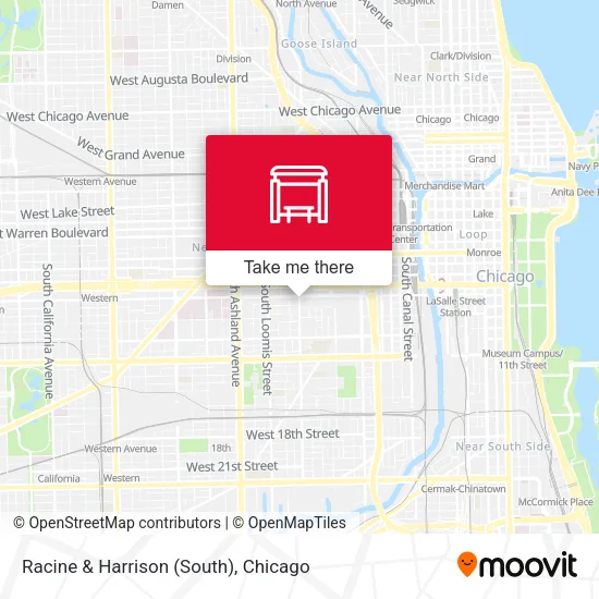 Racine & Harrison (South) map