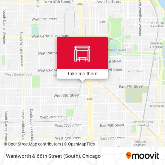 Wentworth & 66th Street (South) map