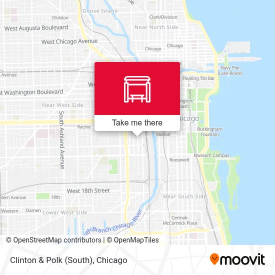 Clinton & Polk (South) map