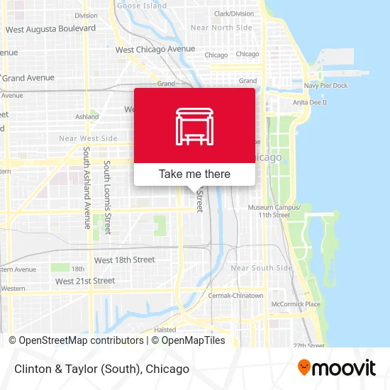 Clinton & Taylor (South) map