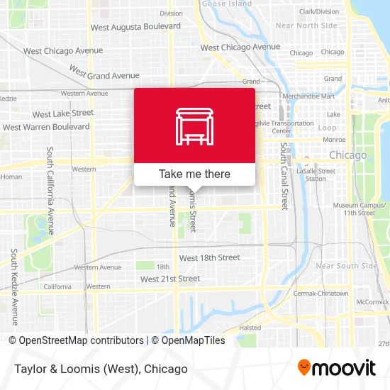 Taylor & Loomis (West) map