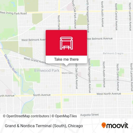 Grand & Nordica Terminal (South) map