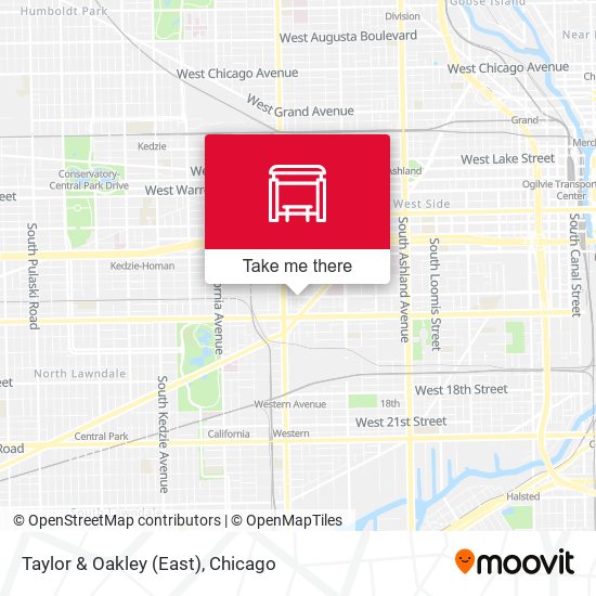 Taylor & Oakley (East) map