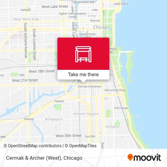 Cermak & Archer (West) map