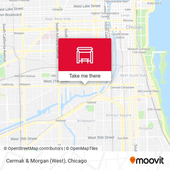 Cermak & Morgan (West) map