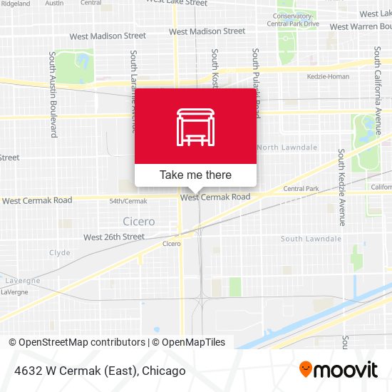 Mapa de 4632 W Cermak (East)