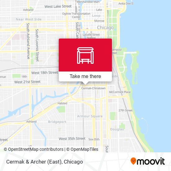 Cermak & Archer (East) map