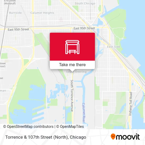 Torrence & 107th Street (North) map