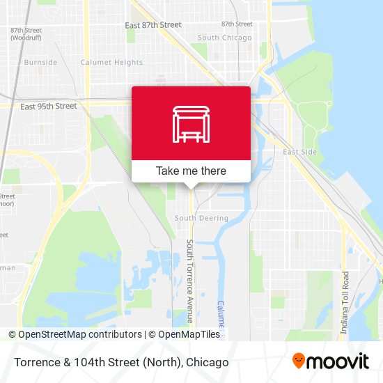 Torrence & 104th Street (North) map