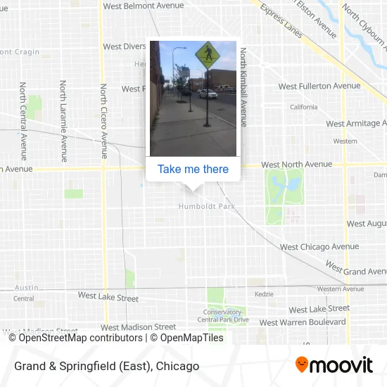 Grand & Springfield (East) map