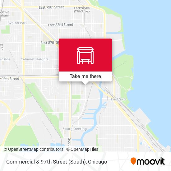 Commercial & 97th Street (South) map