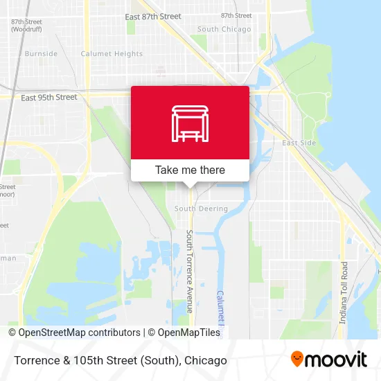 Mapa de Torrence & 105th Street (South)