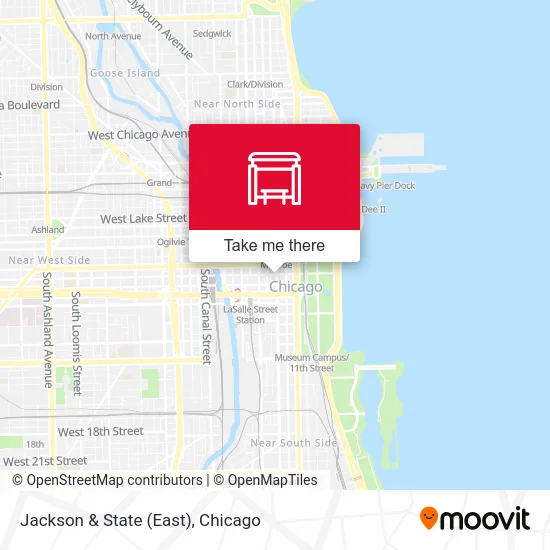 Jackson & State (East) map